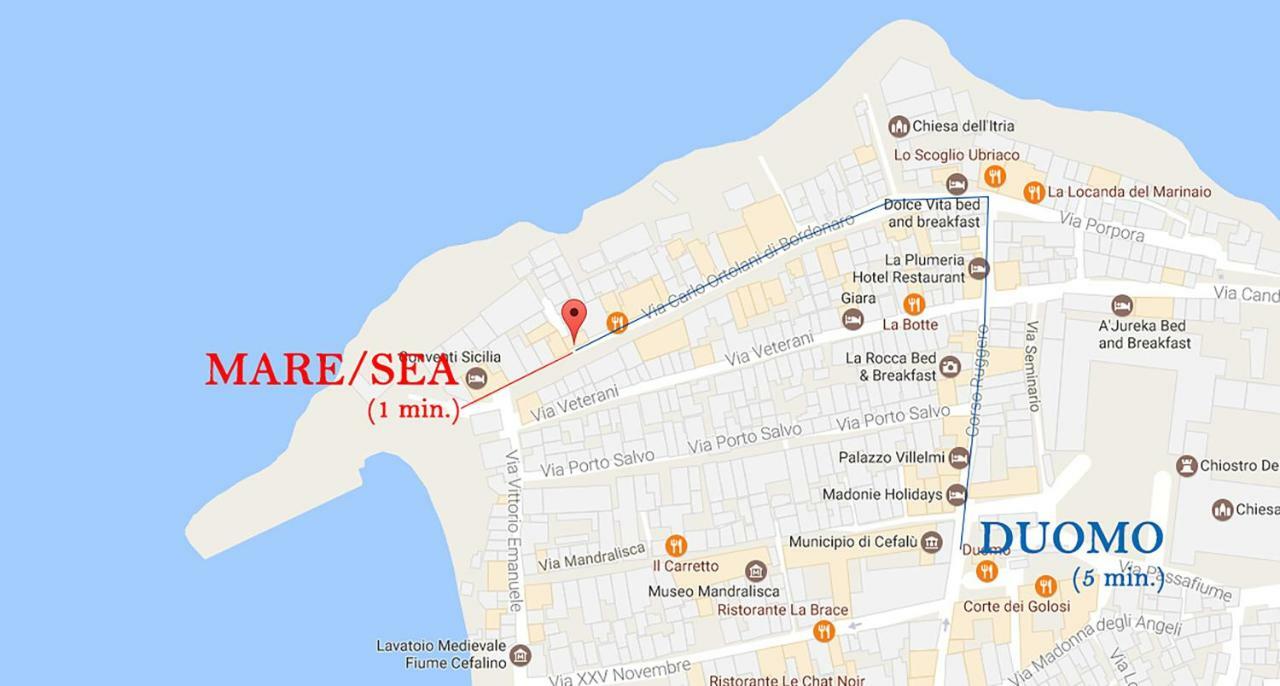 Casa Al Vecchio Molo Βίλα Cefalù Εξωτερικό φωτογραφία